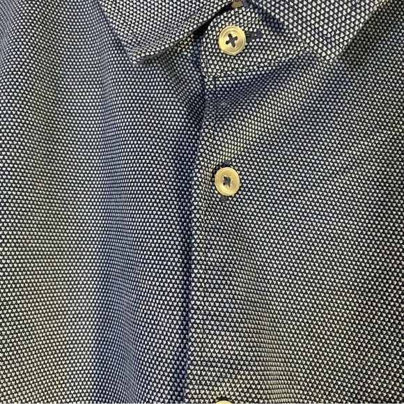 Lacoste Long Sleeve Button Down Regular Fit Blue Shirt XL / 2XL Classic Preppy - Picture 3 of 11